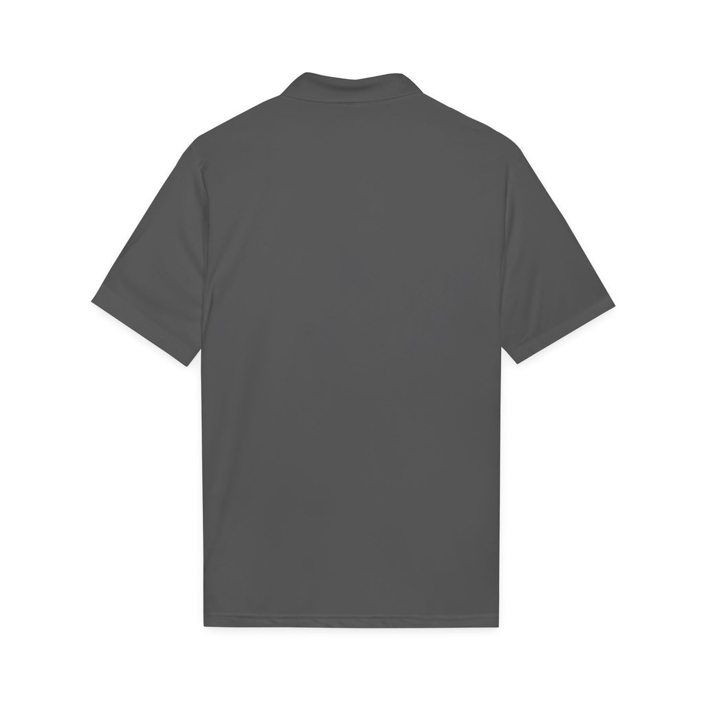 Embroidered Golf Polo Shirt — Small Golfer Logo Performance Polo