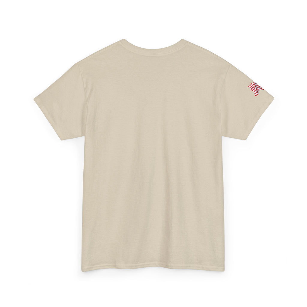 American Flag T-Shirt — Waving USA Graphic Tee (Fourth of July, Memorial Day)