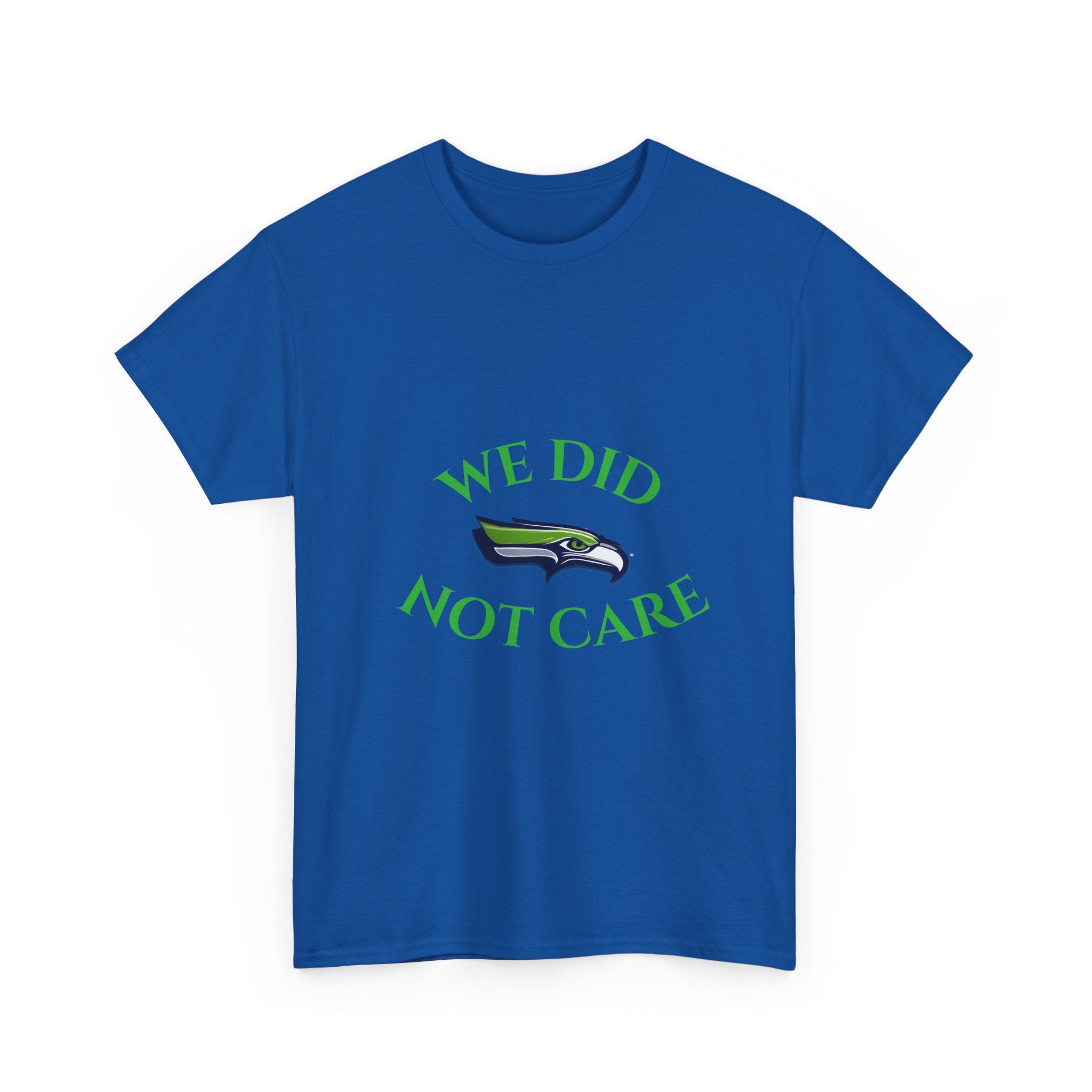 T-Shirt — "We Don't Care" Seahawks-Inspired Fan Tee