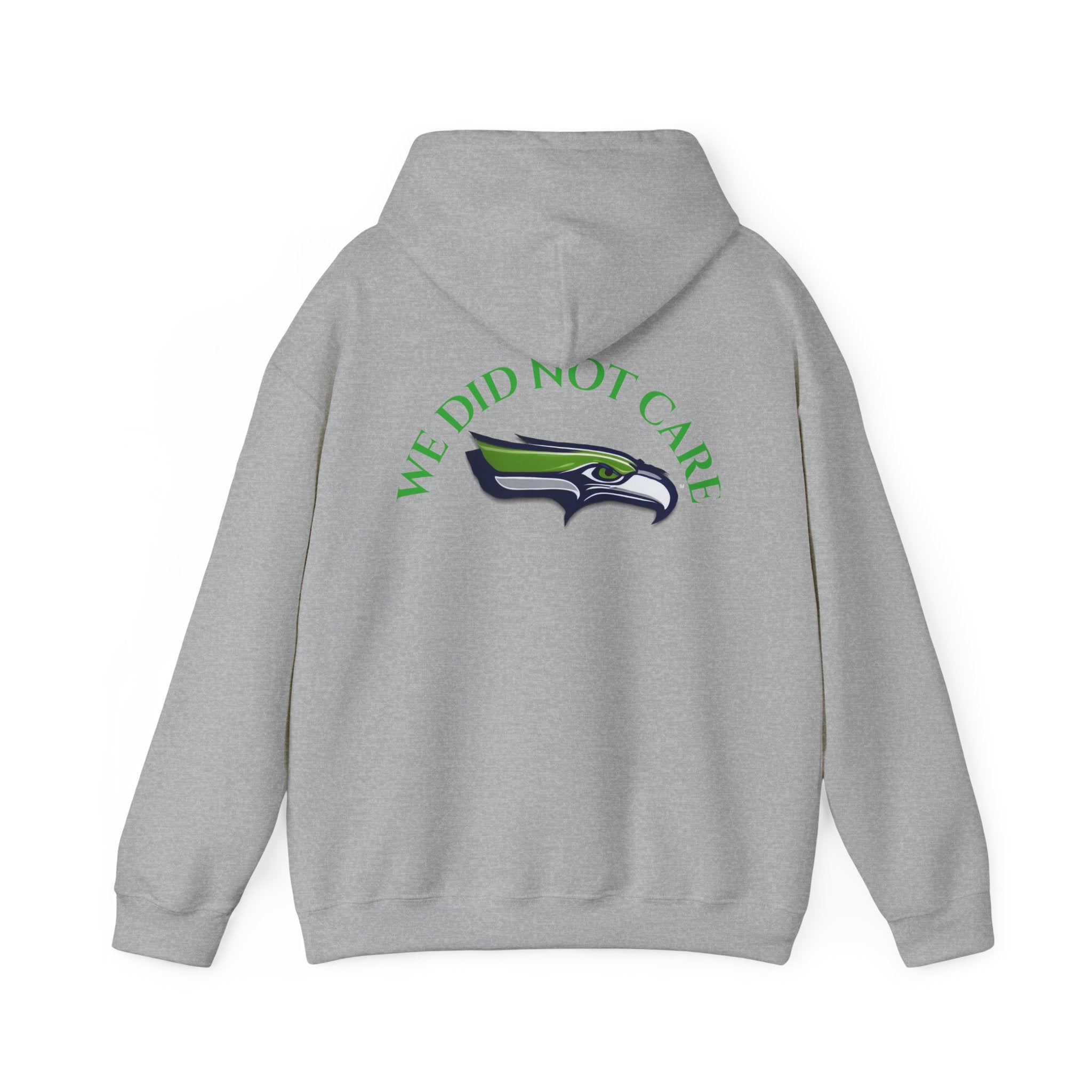 Seahawks 'We Don't Care' Hoodie – Fan Logo Pullover