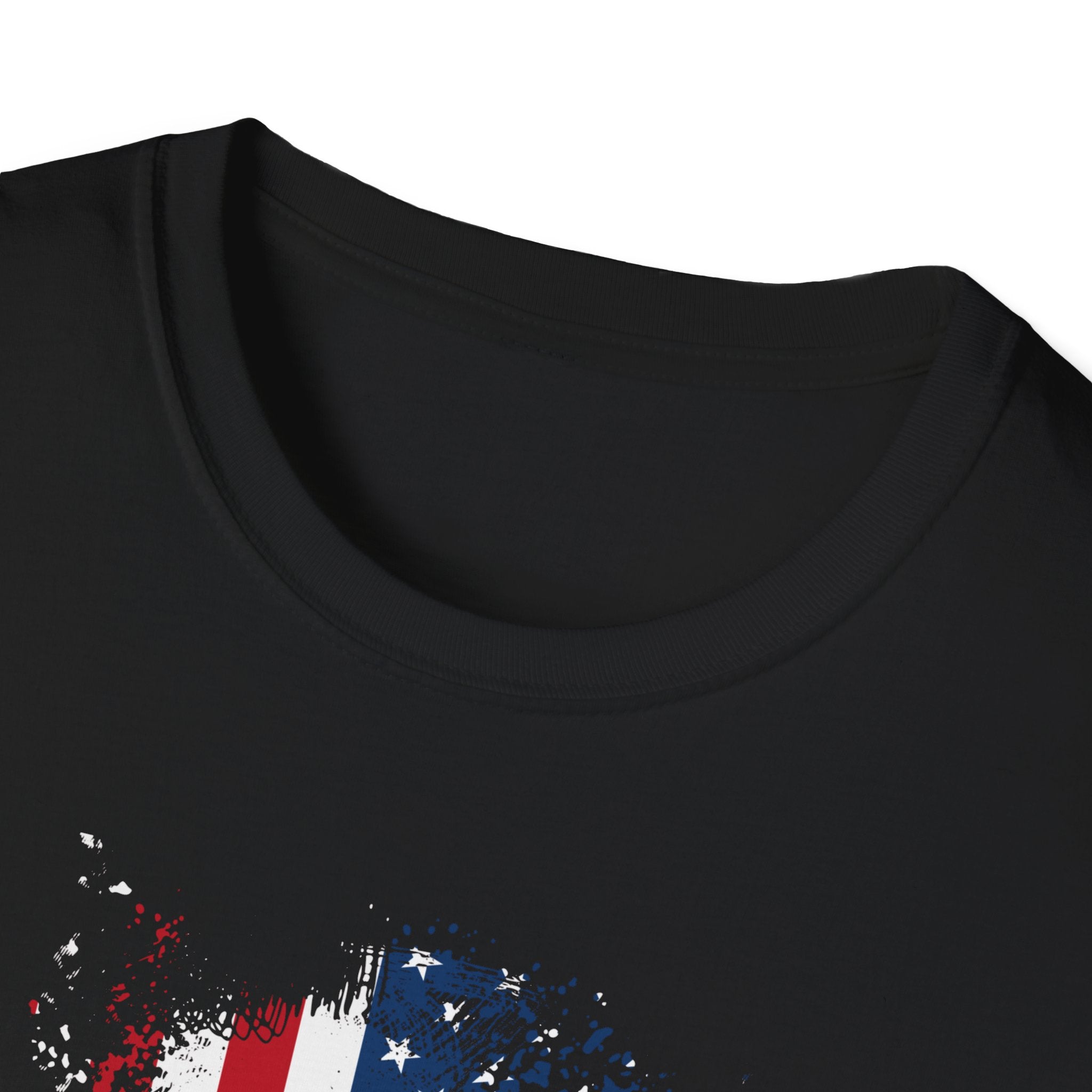 Distressed American Flag T-Shirt — Patriotic USA Tee for 4th of July
