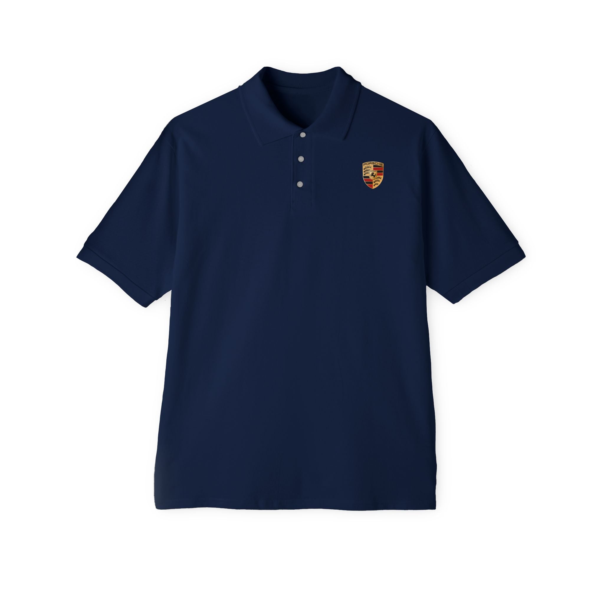 Classic Crest Polo Shirt - Men's Embroidered Chest Logo