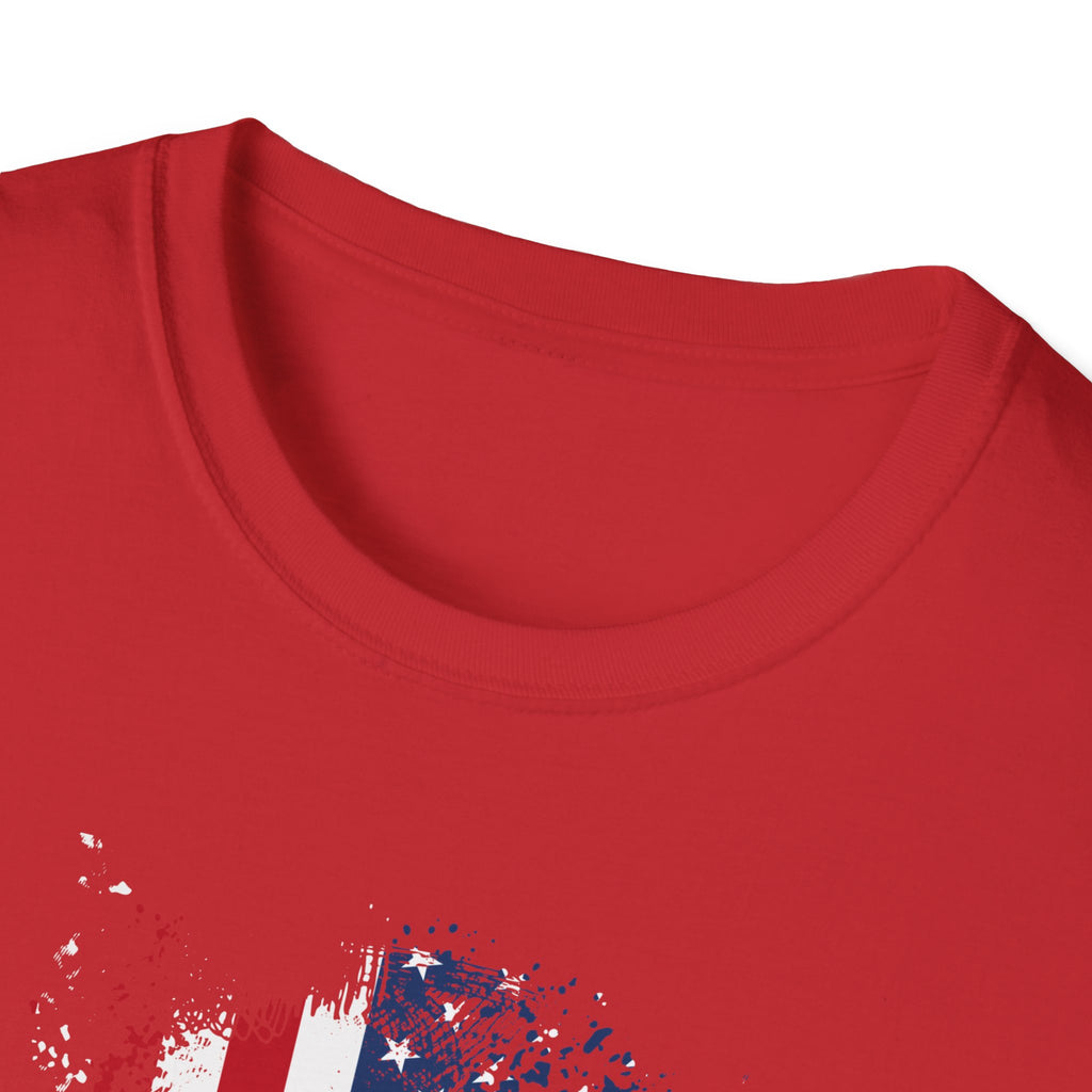 Distressed American Flag T-Shirt — Patriotic USA Tee for 4th of July