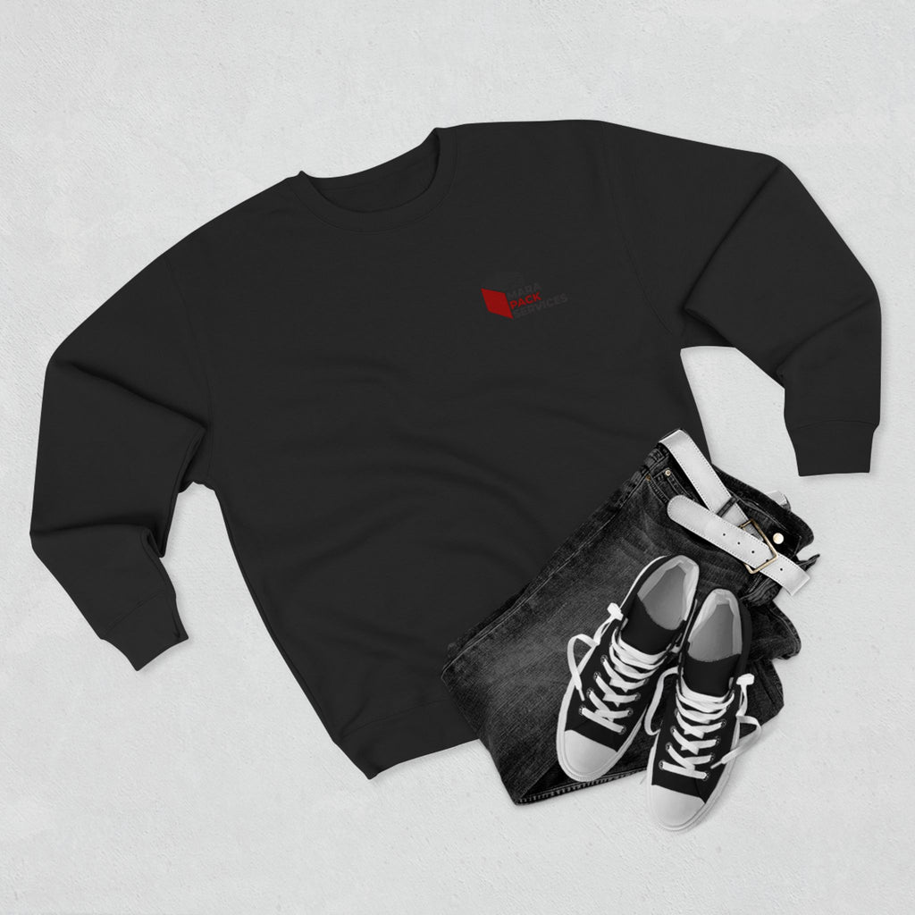 Logo Crewneck Sweatshirt — Minimal Small Chest Branding