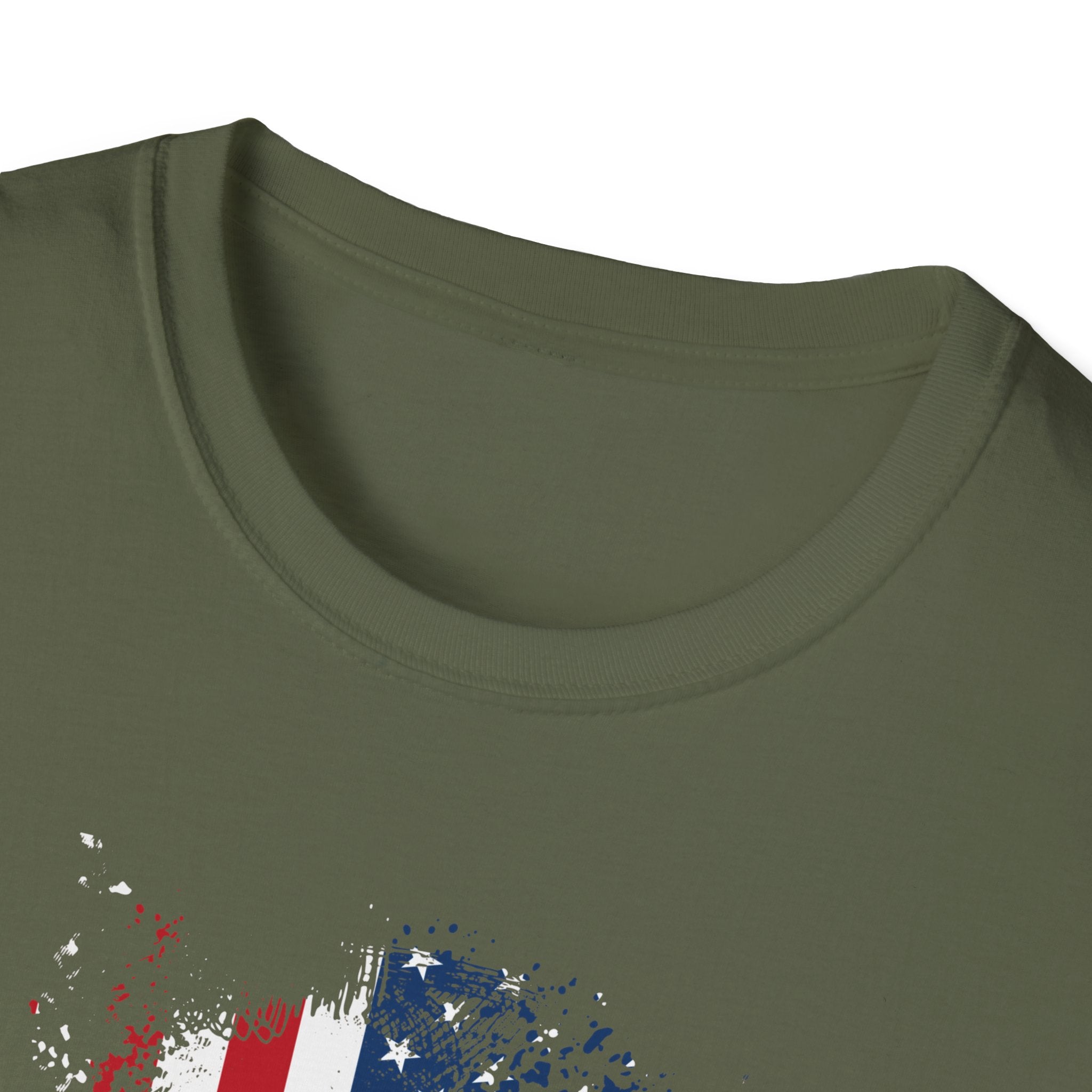 Distressed American Flag T-Shirt — Patriotic USA Tee for 4th of July