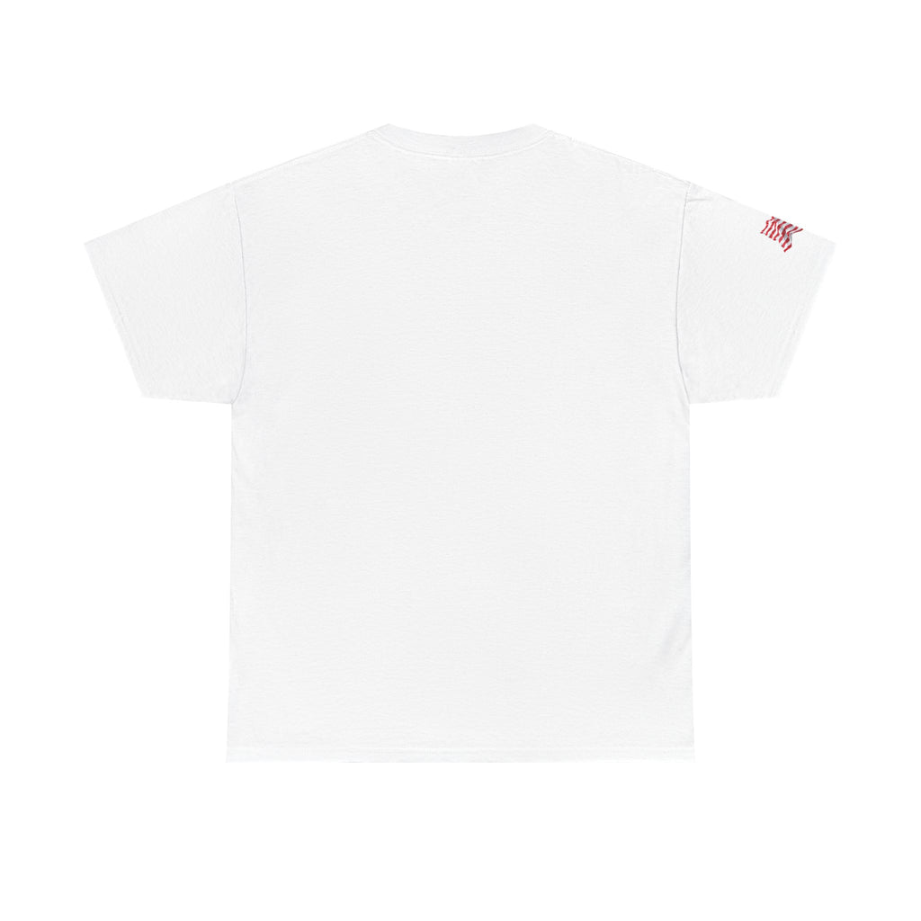 American Flag T-Shirt — Waving USA Graphic Tee (Fourth of July, Memorial Day)