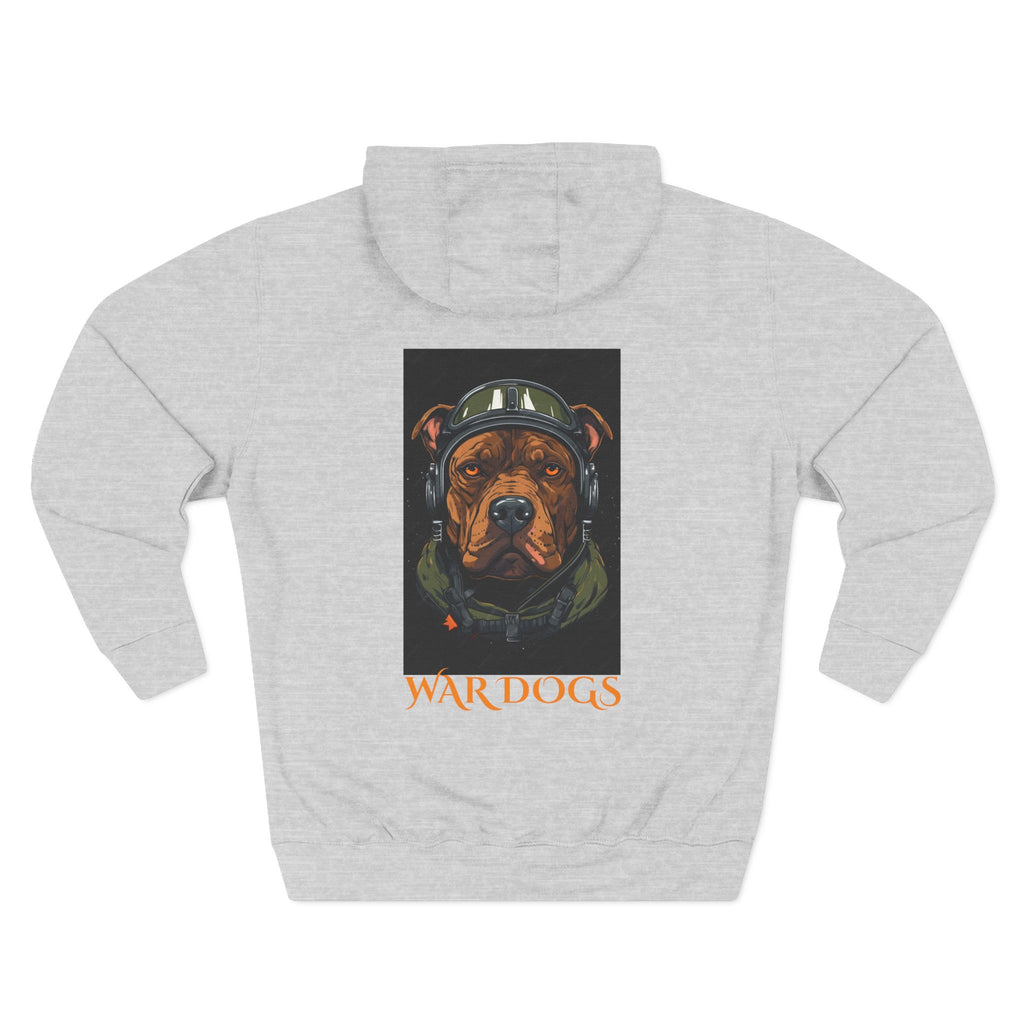 Three-Panel Fleece Hoodie