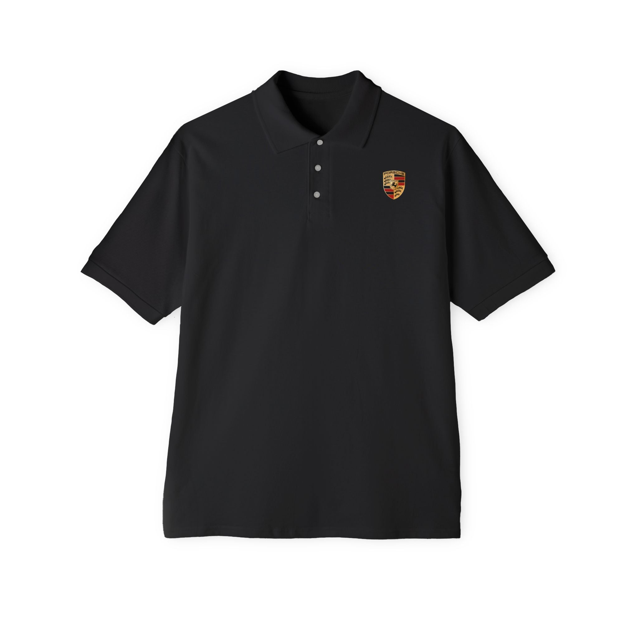 Classic Crest Polo Shirt - Men's Embroidered Chest Logo