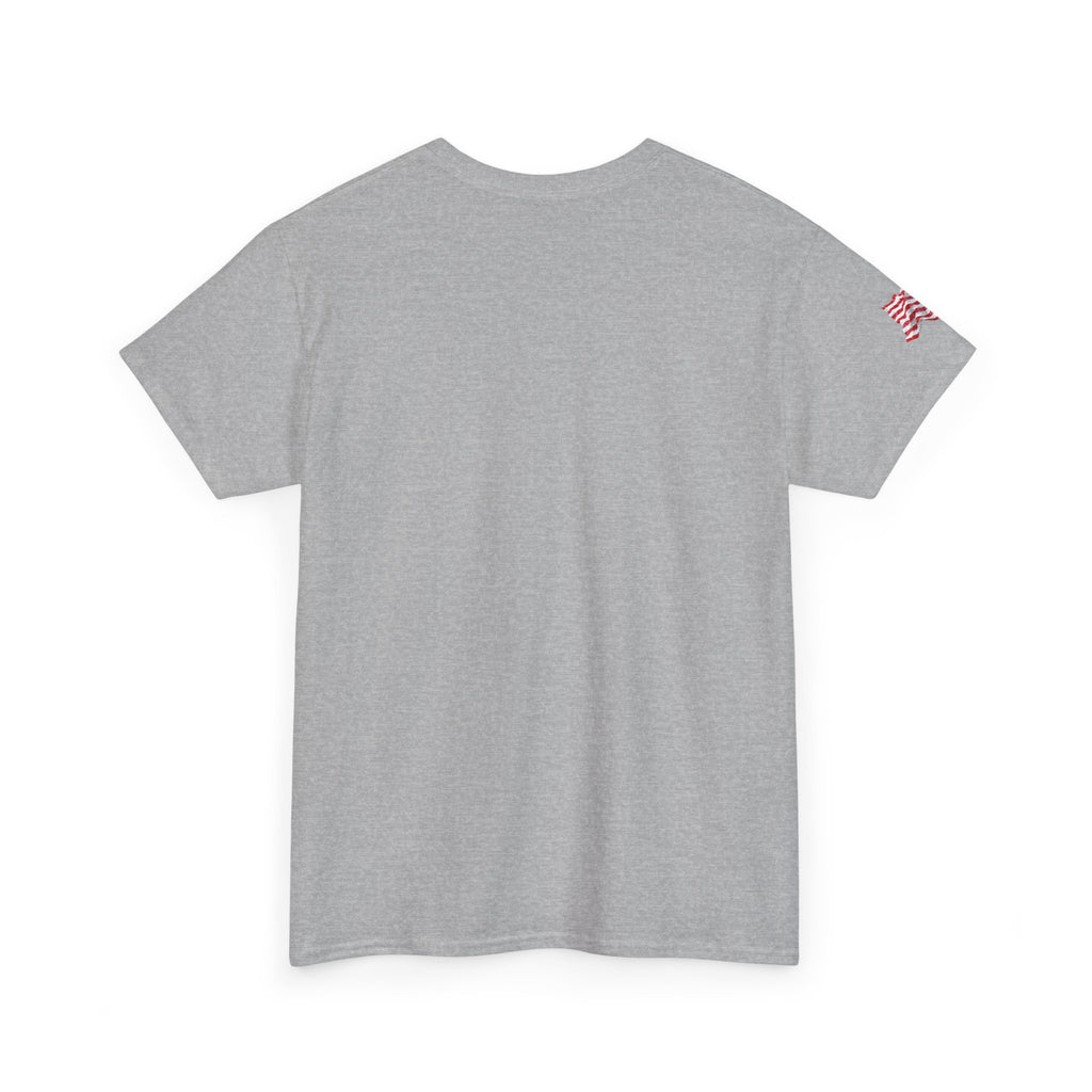 American Flag T-Shirt — Waving USA Graphic Tee (Fourth of July, Memorial Day)