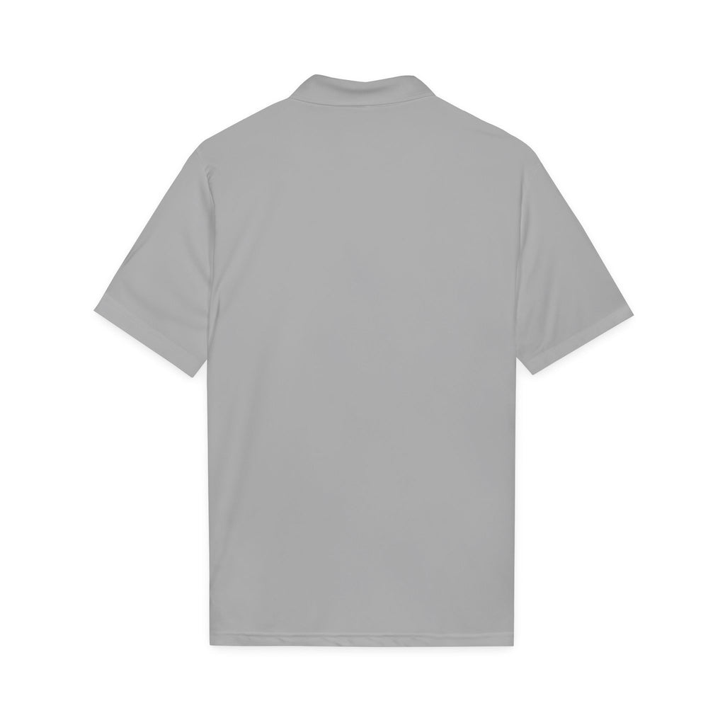 White Embroidered Polo Shirt — Canada Maple Crest & Logo