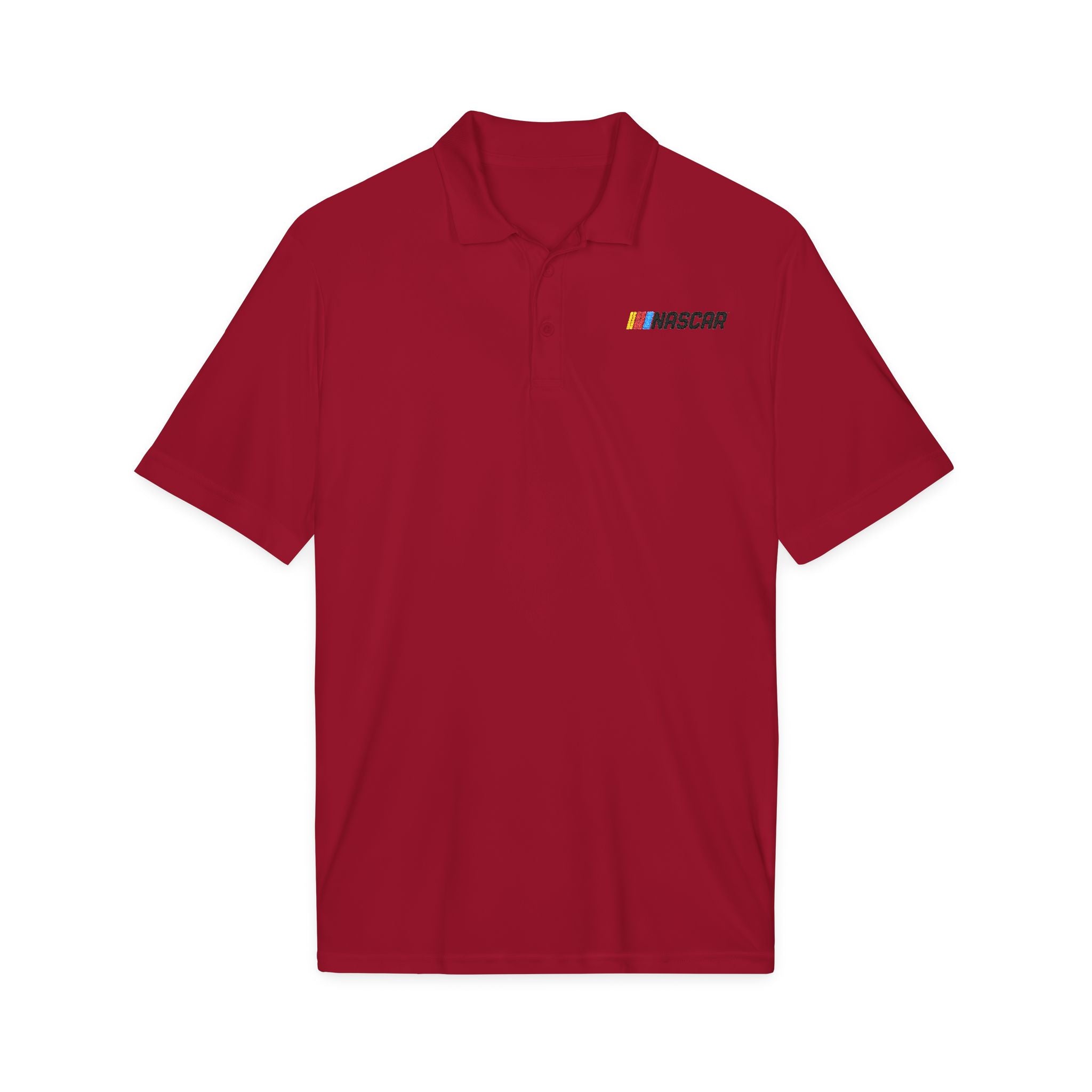NASCAR Logo Polo Shirt — Performance Sport Polo