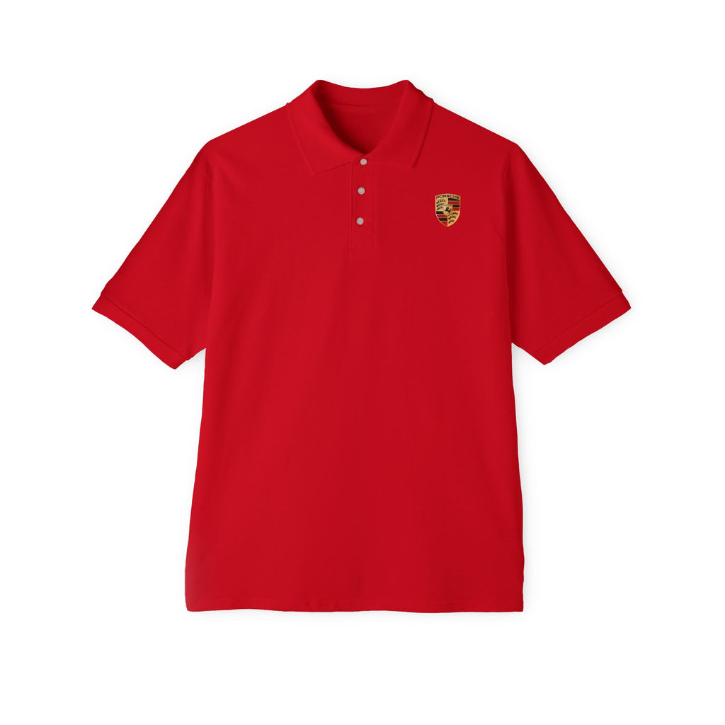 Classic Crest Polo Shirt - Men's Embroidered Chest Logo
