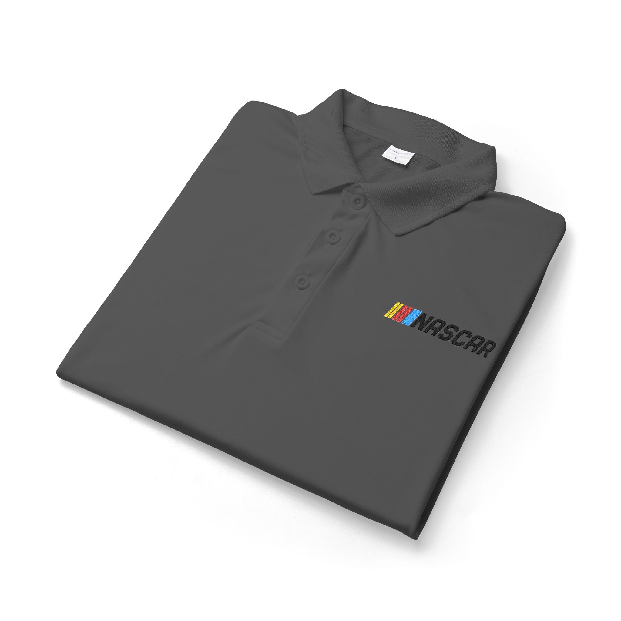 NASCAR Logo Polo Shirt — Performance Sport Polo
