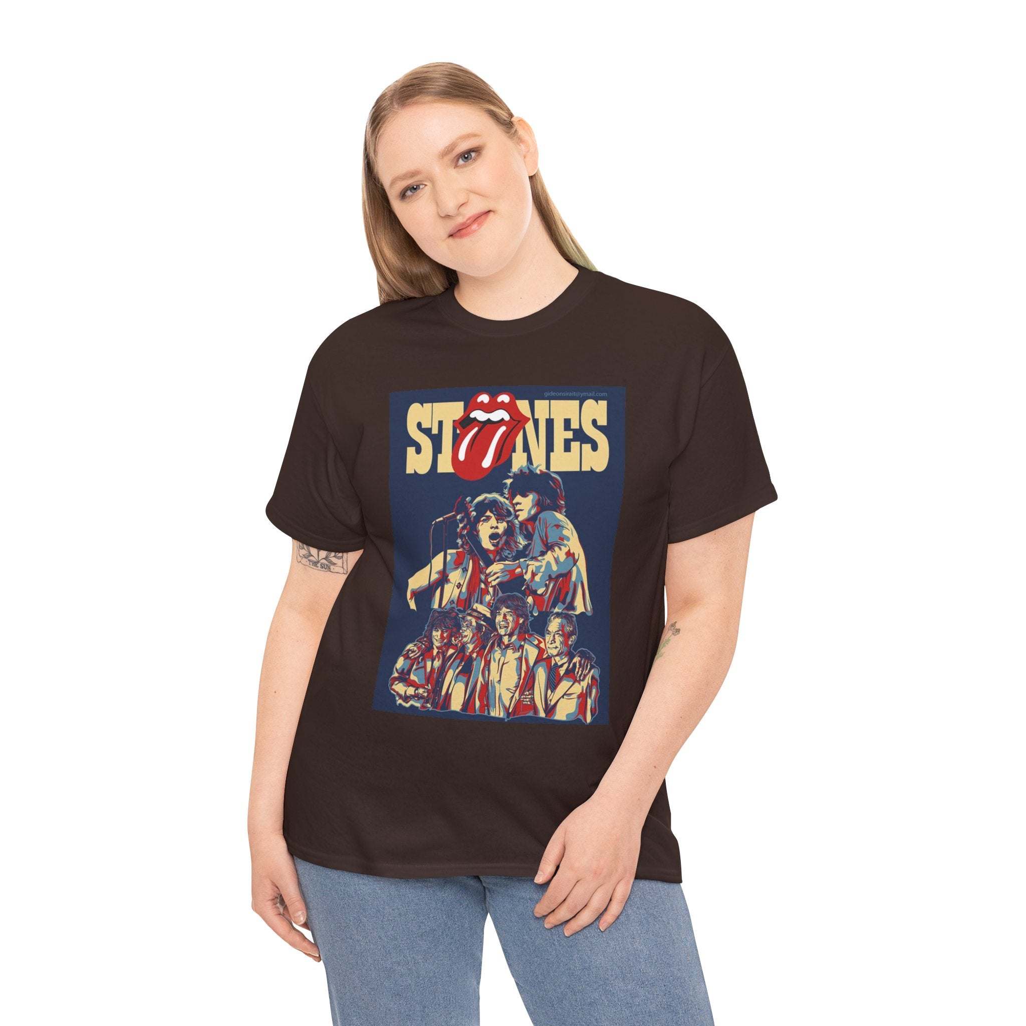 Stones Retro Band T-Shirt