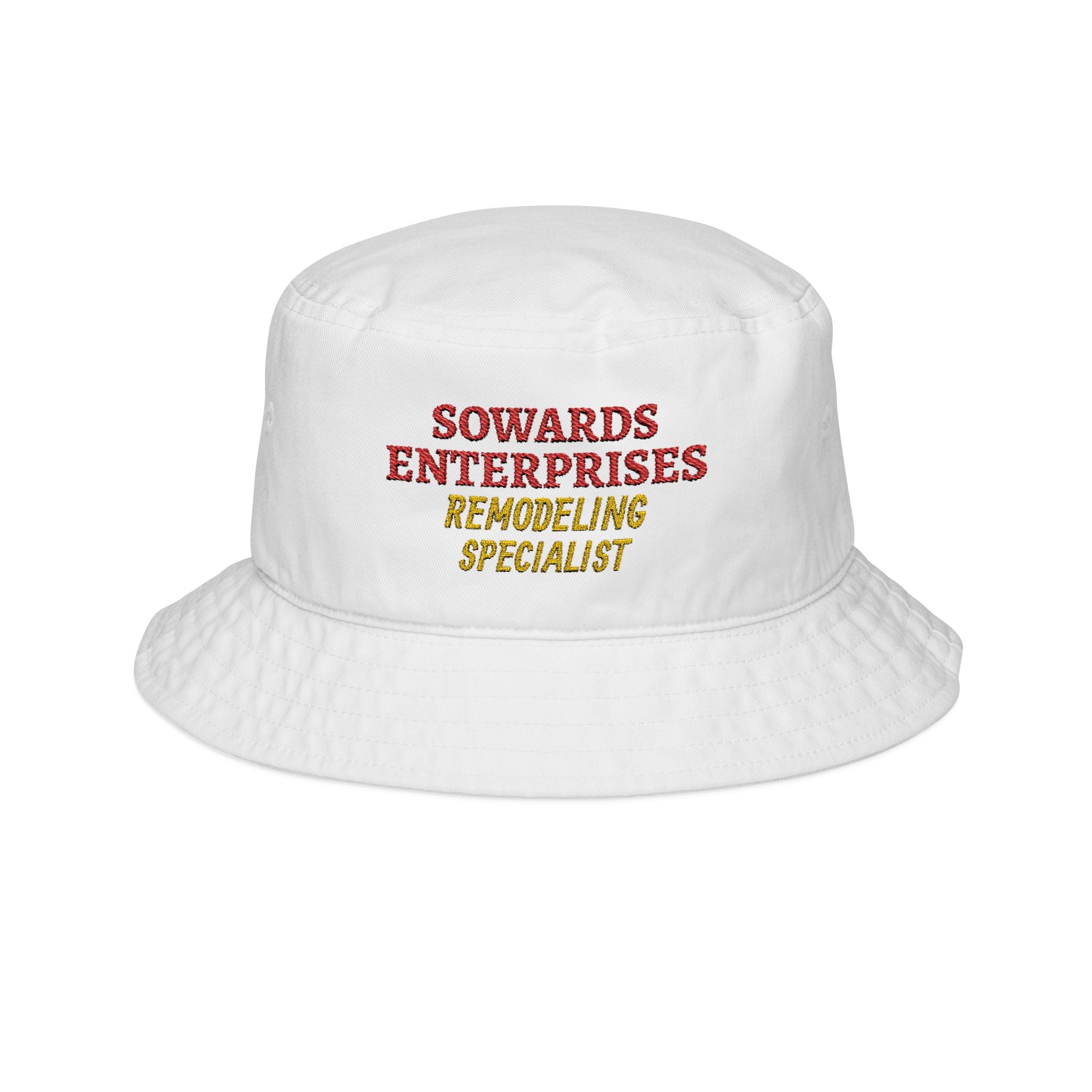Sowards Enterprises Embroidered Bucket Hat — Remodeling Specialist Logo