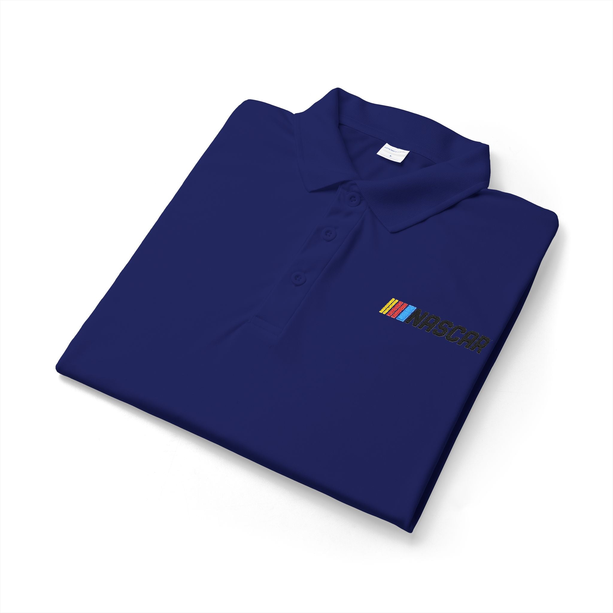 NASCAR Logo Polo Shirt — Performance Sport Polo