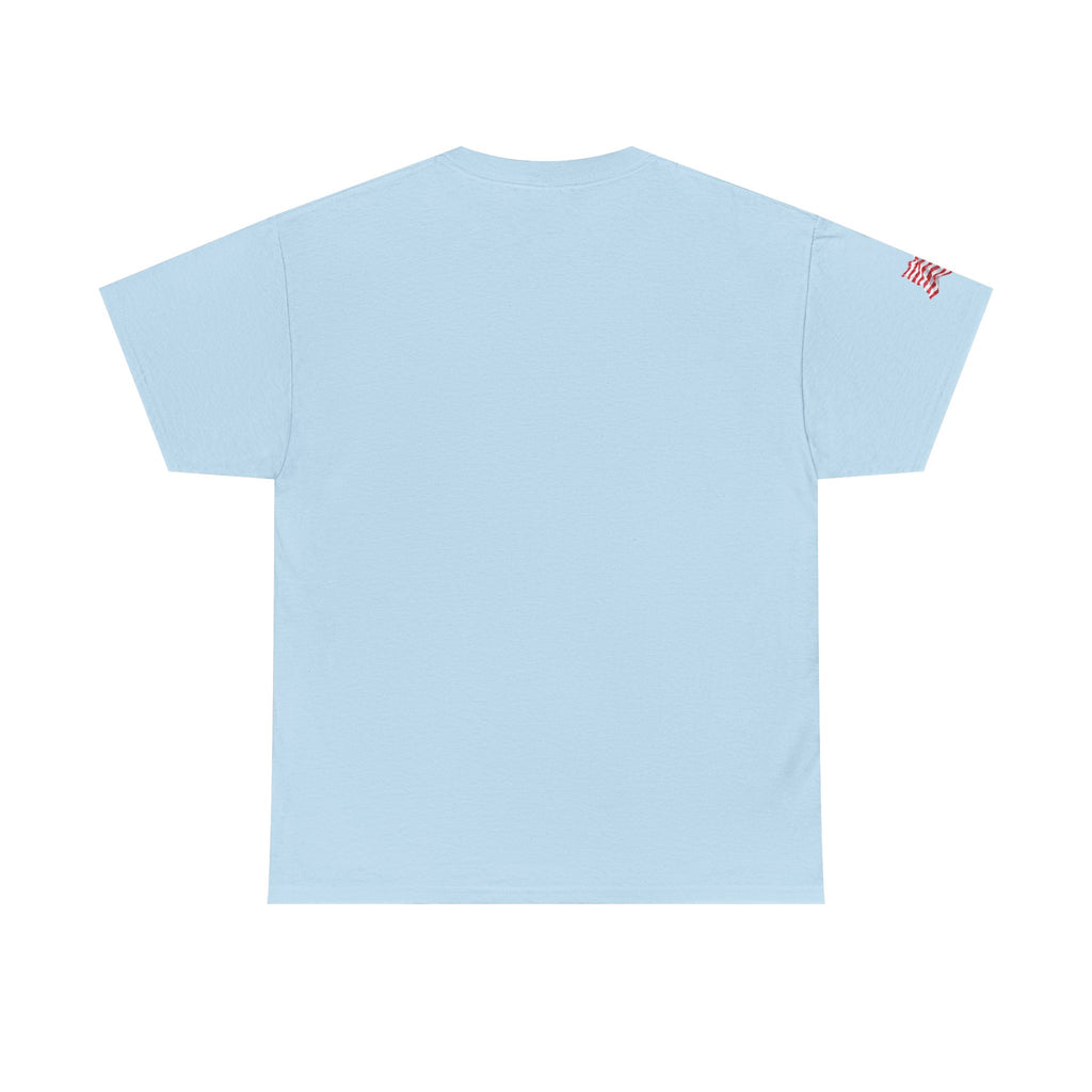 American Flag T-Shirt — Waving USA Graphic Tee (Fourth of July, Memorial Day)